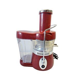 Tristar Products Fusion Juicer Red Model MT-1020-1 Tested Working Complete
